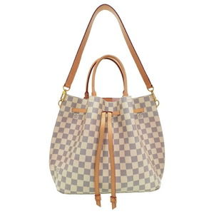 Louis Vuitton Damier White Girolata Azur Bag